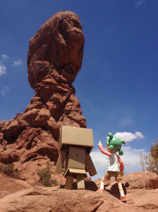 Illustration for article titled Yotsuba & the American Southwest!